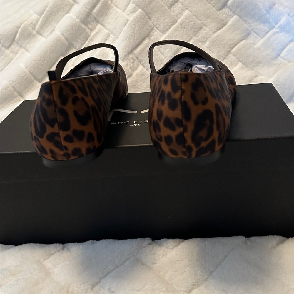 Marc Fisher Urella3 Animal Print Flats size 9M - Picture 6 of 6